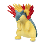 Officiële Pokemon center knuffel Typhlosion +/- 37CM